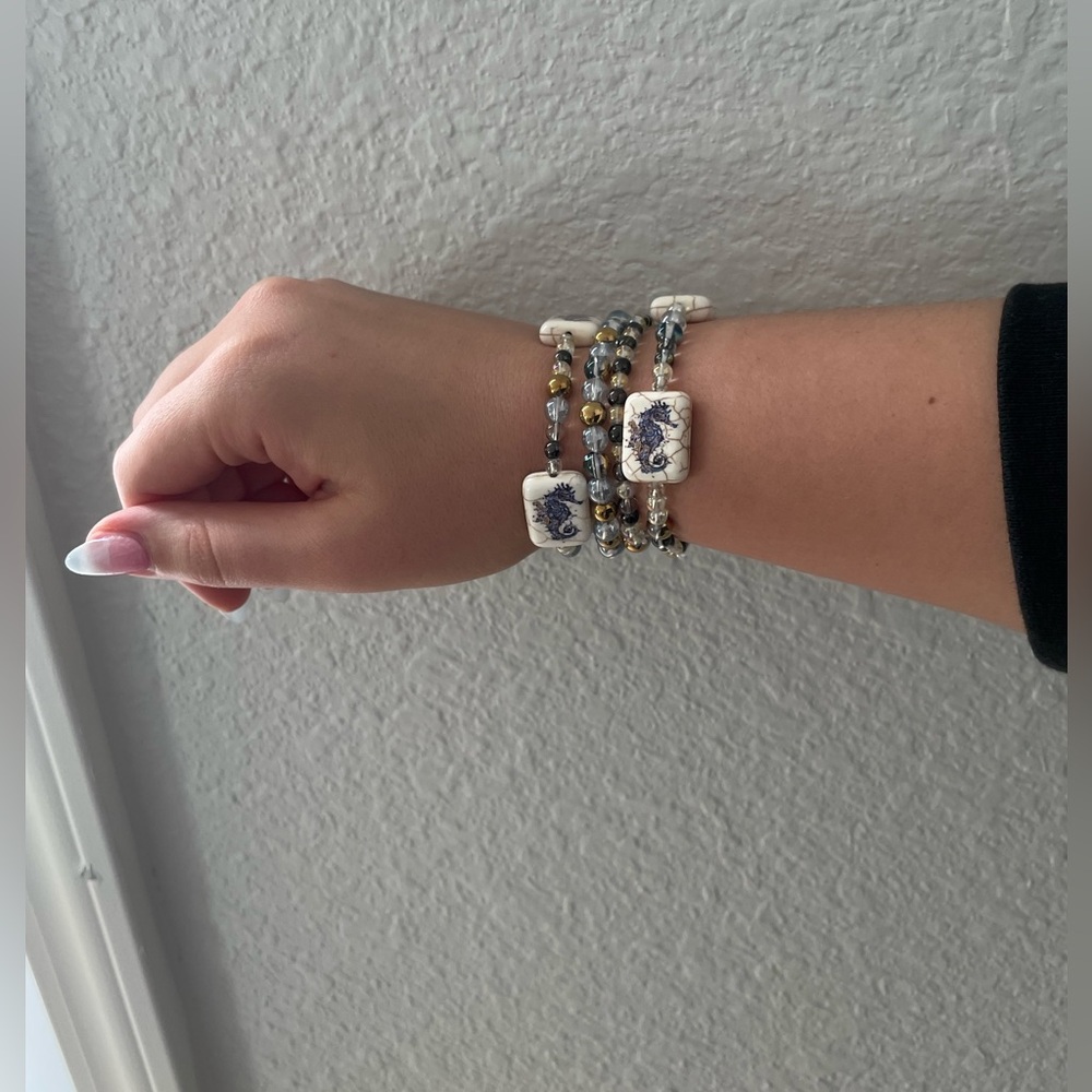 Handmade Beaded Bracelet Set